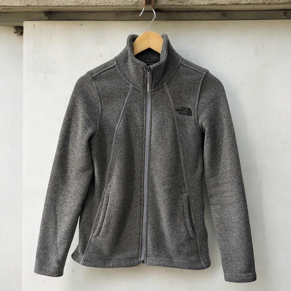 The North Face Jackets & Blazers - Women’s The North Face Grey Full-Zip Jacket! Small!